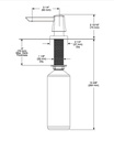 Delta RP101850ARPR Monrovia Soap Dispenser Arctic Stainless