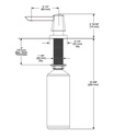 Delta RP101850PCPR Monrovia Soap Dispenser Chrome