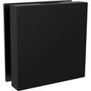 Delta RP103310BL Square Steam Head Matte Black