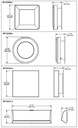 Delta RP103310PR Square Steam Head Chrome