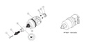 Delta RP32104 D-1700 Crt Assy Inclquad Rings 