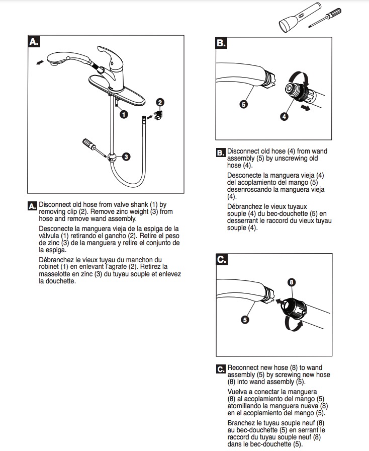 Delta RP32527 Hose Assembly 