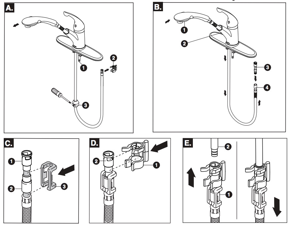 Delta RP32542AR Wand Assembly 