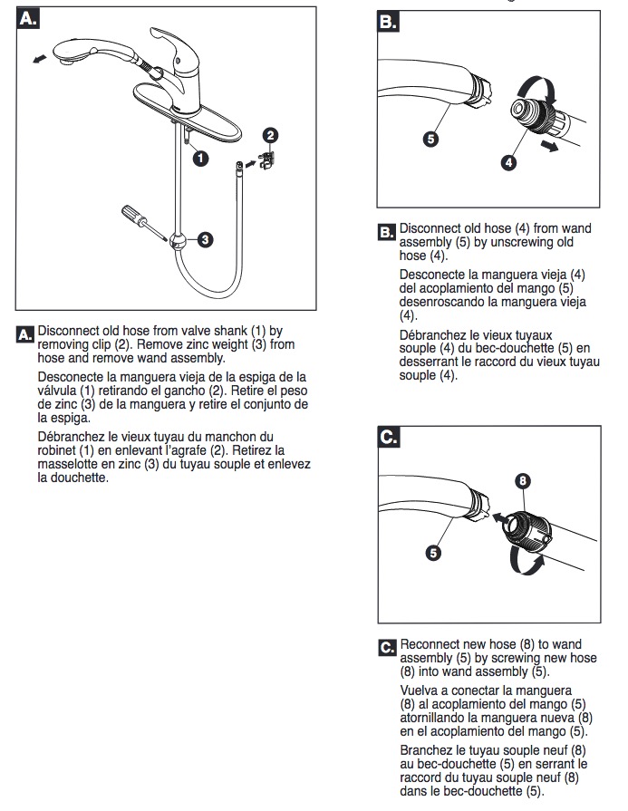 Delta RP47269SS D-Spray Assembly-989 Ss 