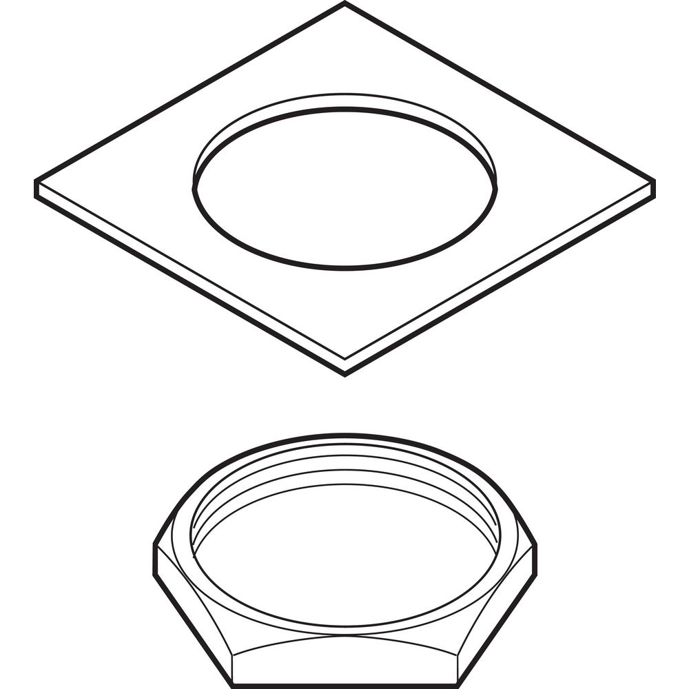Delta RP6087 D/Ds-Nut & Washer 