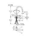 Grohe 31378DC3 Minta Single Handle Kitchen Faucet Super Steel 3