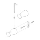 Delta RP64150 Mounting Post Transitional