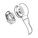 Delta RP70640 17 Series Single Handle Lever Assembly Vol