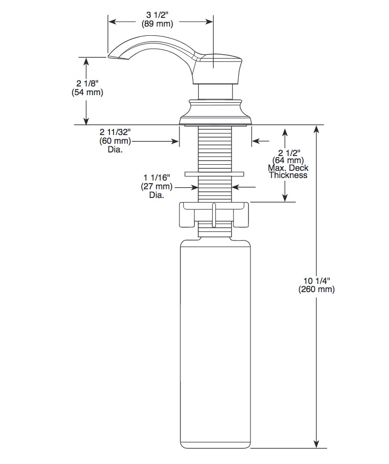 Delta RP71543 Soap/Lotion Dispenser 