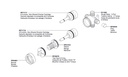 Delta RP71717 2-Function Non-Shared Diverter Cartridge 