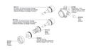Delta RP71718 3-Function Non-Shared Diverter Cartridge 
