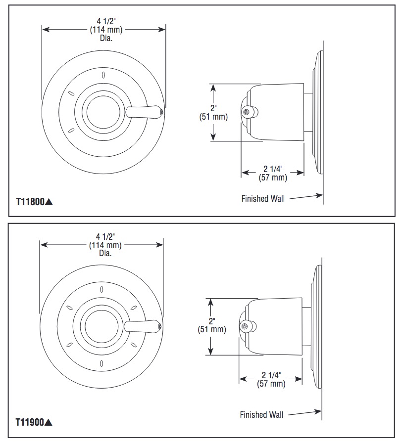 Delta T11800-SS Lahara 3 Function Diverter Trim 