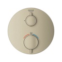 Grohe 24107EN0 Grohtherm Single Function 2 Handle Thermostatic Trim Brushed Nickel 2
