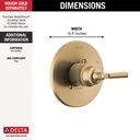 Delta T14035-CZ Saylor 14 Series Valve Only Trim