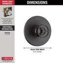Delta T14058-BL Trinsic Valve Only Trim 1L