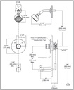 Delta T14059-SS-PP Modern Cylindrical Round Contemporary Valve Only Pp