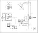Delta T14064 Ashlyn Valve Only Trim 