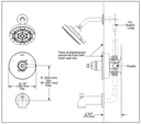 Delta T14235 Saylor 14 Series Shower Only Trim