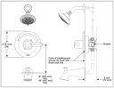 Delta T14238 Lahara Shower Only Trim 