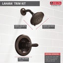 Delta T14238-RB Lahara Shower Only Trim 