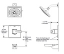 Delta T14243-KS-PR 14 Series H2Okinetic Shower O Nly Trim