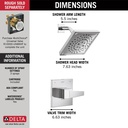 Delta T14243-PR 14 Series H2Okinetic Shower O Nly Trim