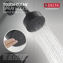 Delta T14259-BL-PP Modern Cylindrical Round Contemporary Shower Only Pp