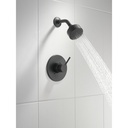 Delta T14259-BL-PP Modern Cylindrical Round Contemporary Shower Only Pp