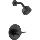 Delta T14259-BL-PP Modern Cylindrical Round Contemporary Shower Only Pp