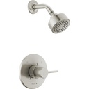 Delta T14259-SS-PP Modern Cylindrical Round Contemporary Shower Only Pp