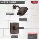 Delta T14264-RB Ashlyn Shower Only Trim 