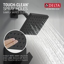 Delta T14267-BL-PP Modern Angular Angular Modern Shower Only Pp