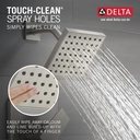 Delta T14267-SS-PP Modern Angular Angular Modern Shower Only Pp