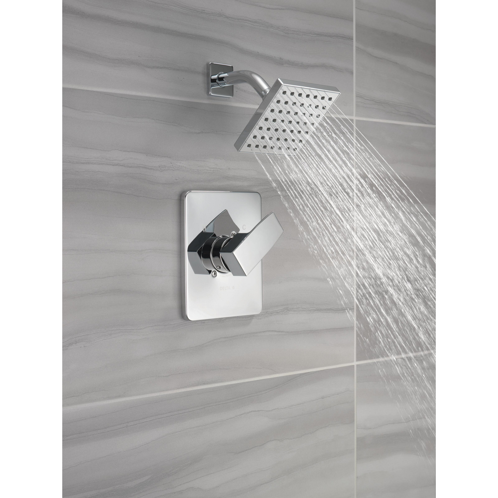 Delta T14267-PP-LC Modern Angular Shower Only Trim Less Cartridg
