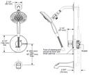 Delta T142855-I 14S Shower Only With In2Ition- Pc
