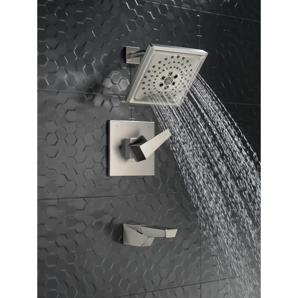 Delta T14443-SS-PR 14 Series H2Okinetic Tub Shower Trim