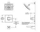 Delta T14443-SS-PR 14 Series H2Okinetic Tub Shower Trim