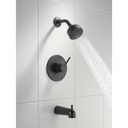 Delta T14459-BL-PP Modern Cylindrical Round Contemporary Tub Shower Pp