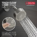 Delta T14459-SS-PP Modern Cylindrical Round Contemporary Tub Shower Pp