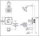 Delta T14463-SS Kitano 14 Series Tub/Shower Trim 
