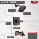 Delta T14464-RB Ashlyn Tub/Shower Trim 