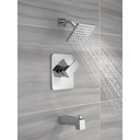 Delta T14467-PP-LC Modern Angular Tub/Shower Trim Less Cartridge