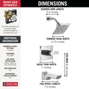 Delta T14499-PR 14 Series Tub And Shower Trim