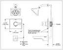 Delta T14499-PR-LHD 14 Series Tub And Shower Trim Less Head