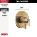 Delta T17035-CZ Saylor 17 Series Valve Only Trim