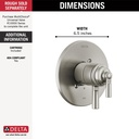 Delta T17035-SS Saylor 17 Series Valve Only Trim