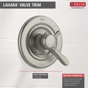 Delta T17038-SS Lahara Valve Only Trim 