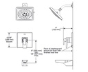 Delta T17043-SS-PR Monitor 17 Series Valve Trim Only