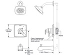 Delta T17264 Ashlyn Monitor(R) 17 Series Shower Trim 
