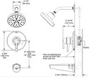 Delta T17272-PR 17 Series Shower Trim With H2Okinetic